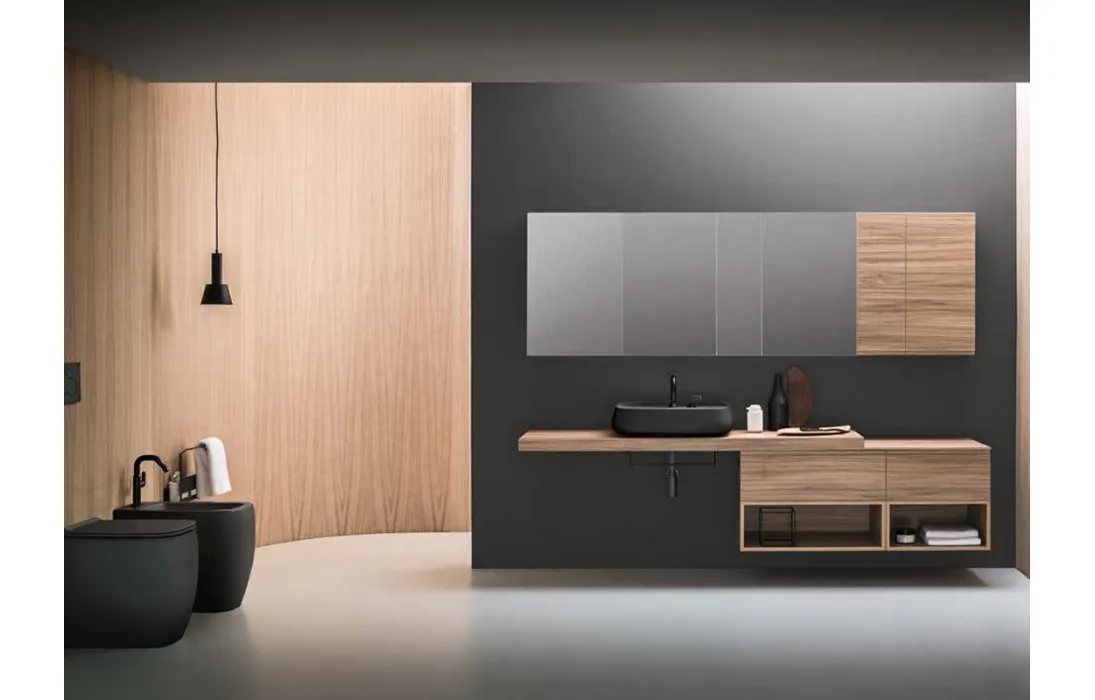 Mobile da Bagno Hito Salice Naturale di Arblu