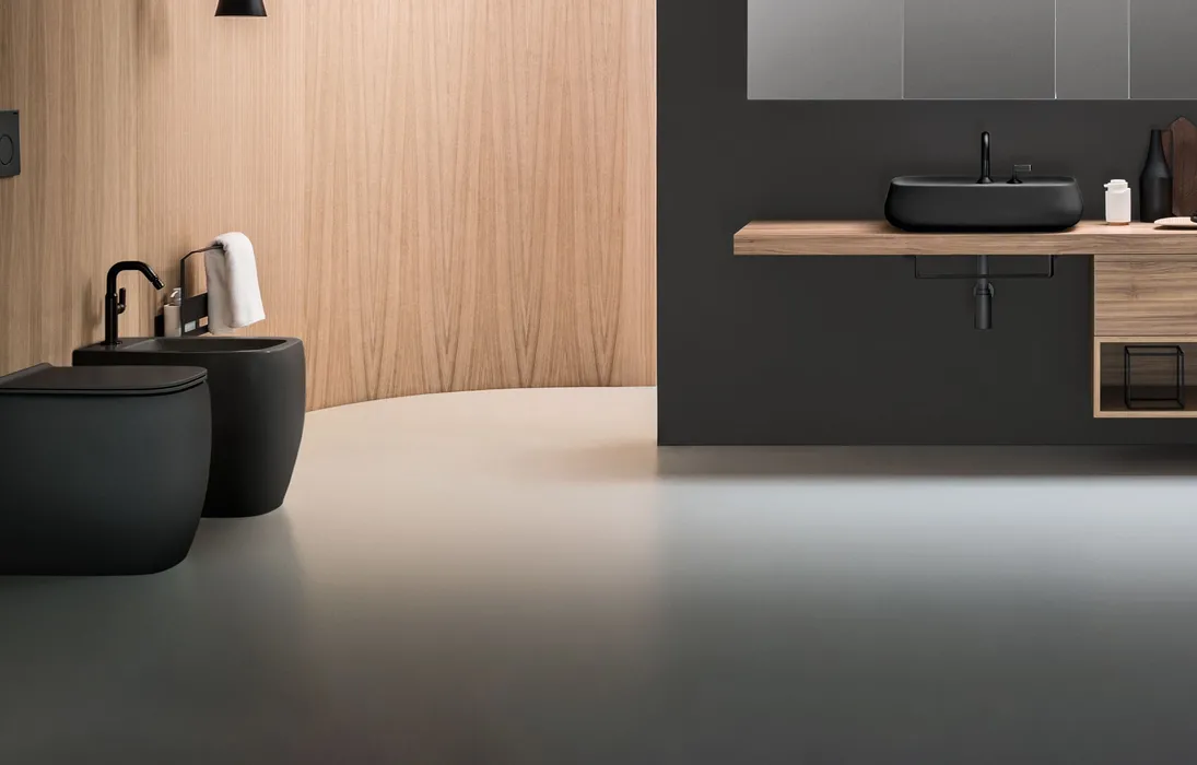 Mobile da Bagno Sanitari Flò a terra di Arblu
