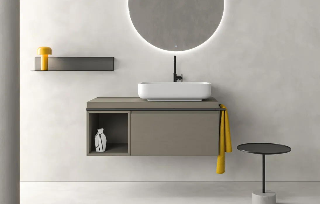 Mobile da Bagno sospeso Tuby Ring System di Arblu