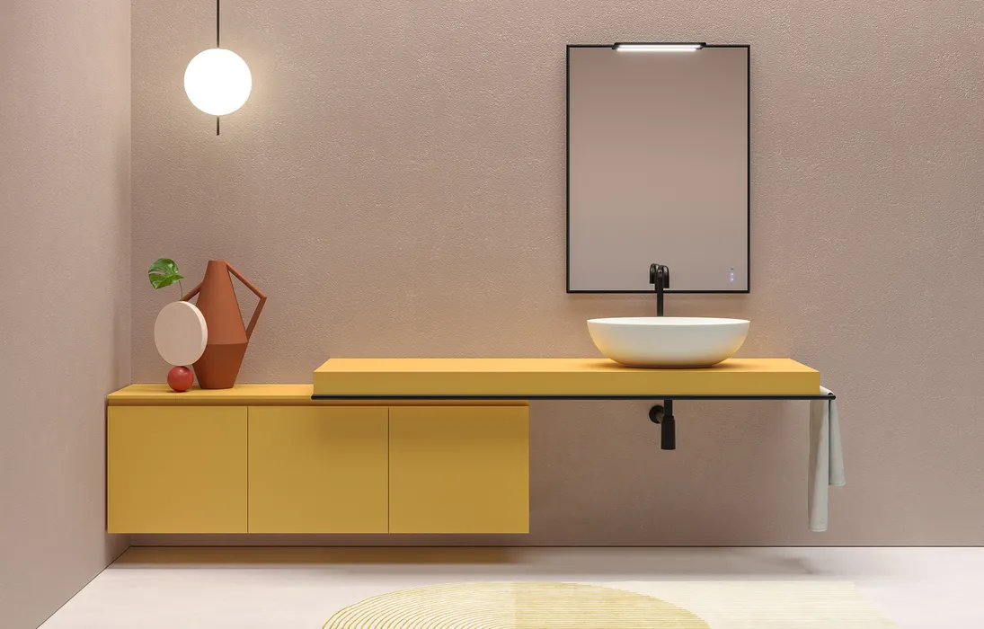 Mobile da Bagno sospeso Tuby Ring System di Arblu