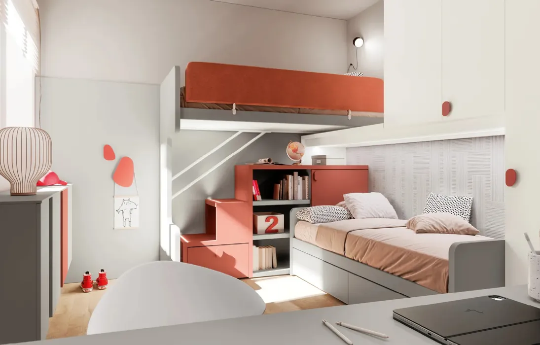 Cameretta Layout 16B di Doimo Cityline