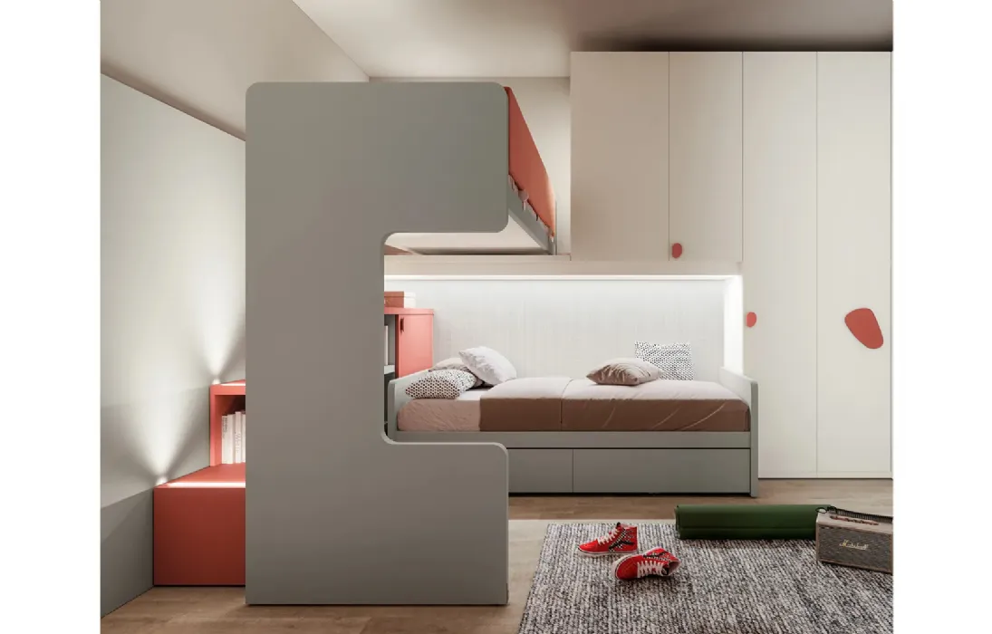 Cameretta Layout 16B di Doimo Cityline