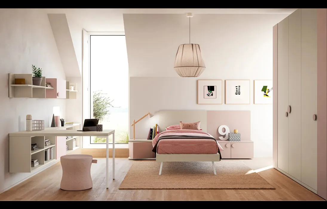 Cameretta Layout 01A di Doimo Cityline