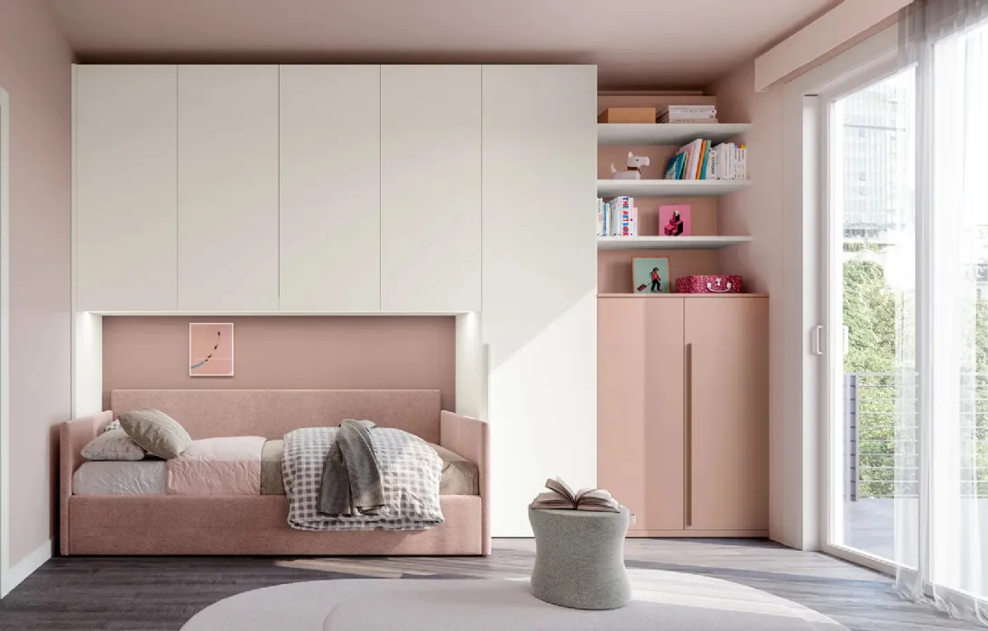 Cameretta a ponte Layout 01B di Doimo Cityline