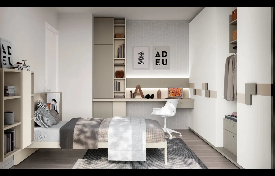 Cameretta Layout 02A di Doimo Cityline