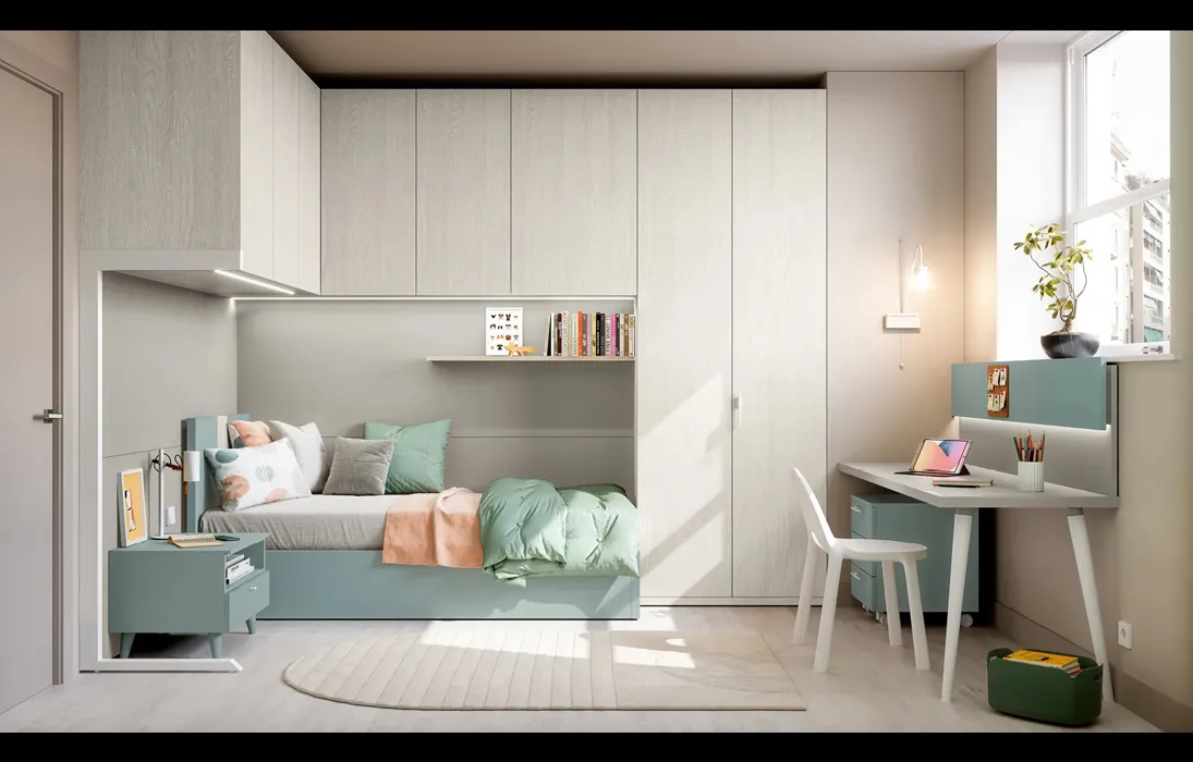 Cameretta a ponte Layout 03B di Doimo Cityline