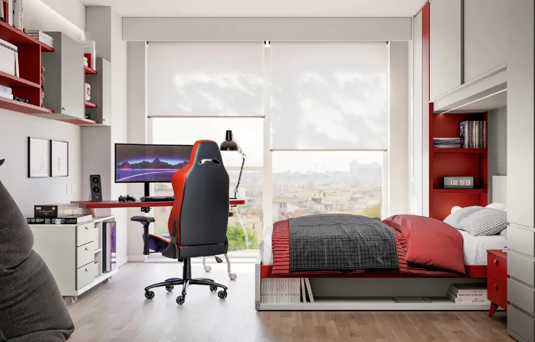Cameretta a ponte Layout 05B di Doimo Cityline