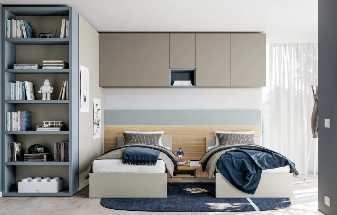 Cameretta Layout 06B di Doimo Cityline