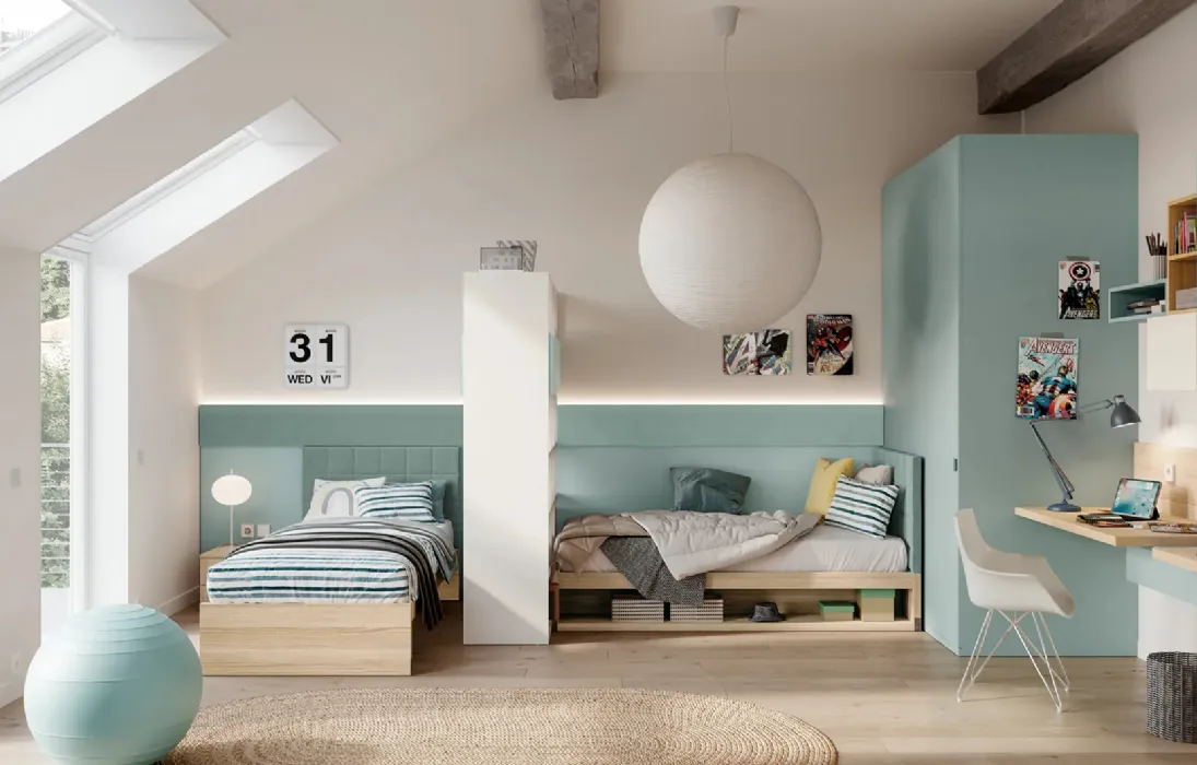 Cameretta Layout 07B di Doimo Cityline