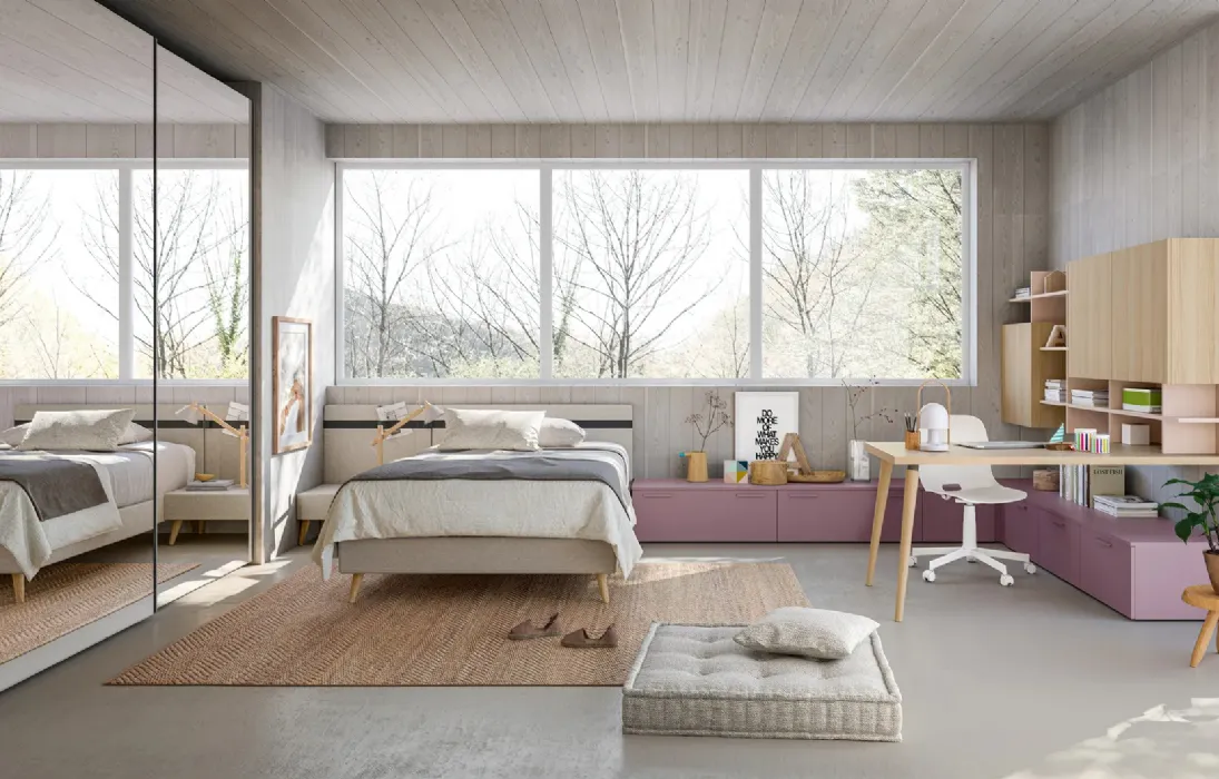 Cameretta Layout 09A di Doimo Cityline