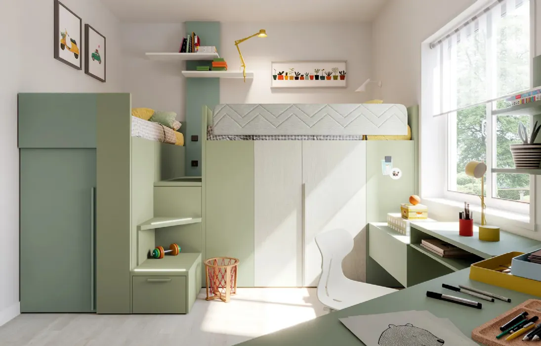 Cameretta Layout 10B di Doimo Cityline