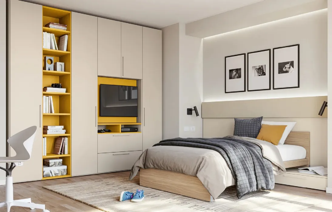 Cameretta Layout 11A di Doimo Cityline
