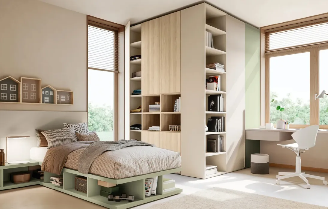 Cameretta Layout 14A di Doimo Cityline