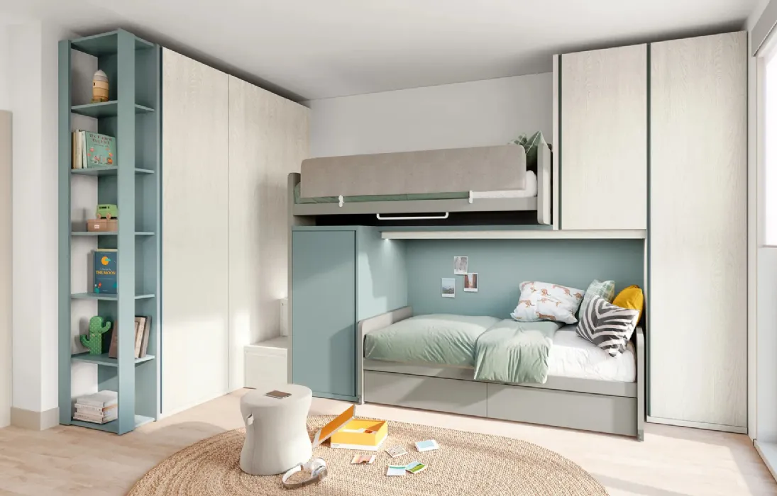 Cameretta Layout 14B di Doimo Cityline