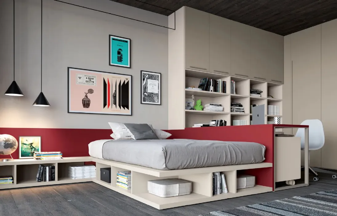 Cameretta Layout 15A di Doimo Cityline