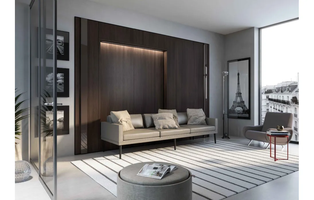 Letto a scomparsa Alcova Light Comp 253 di Tumidei