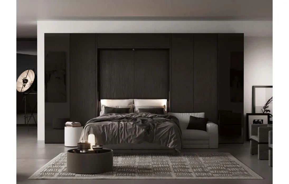 Letto a scomparsa in melaminico Comp 279 di Tumidei
