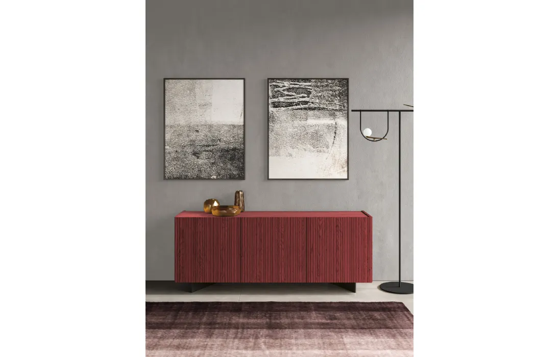 Madia Mizar in legno cannettato di FGF Mobili