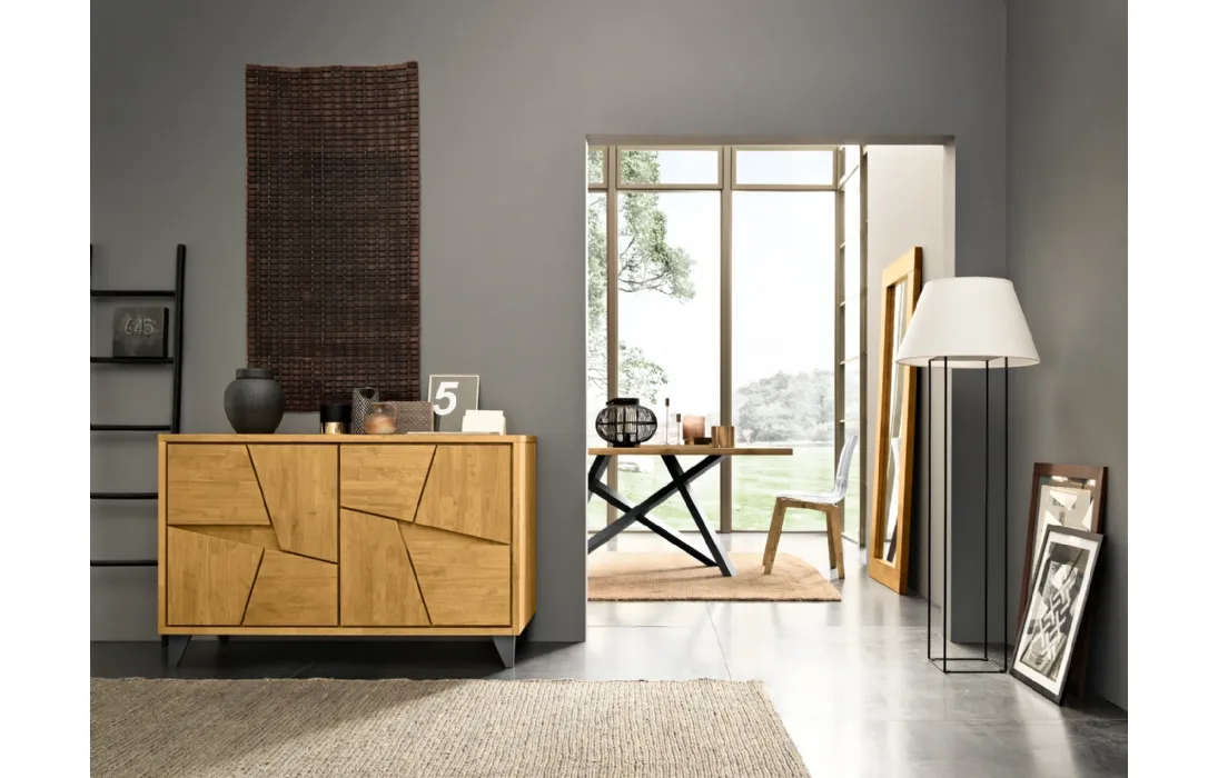 Madia Special Oak a due ante di FGF Mobili